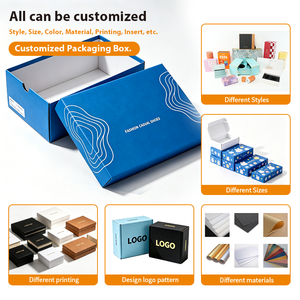 Cajas de Zapatos Personalizadas de Cartón Rígido Corrugado con Impresión a Color de Alta Gama, Laminación Mate y Logotipo - Product Image 5