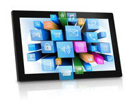 Kiosque à écran tactile de 32 pouces RK3288 Terminal tactile interactif tout en un Android Pc écran tactile 32 ''Support mural Poe Tablet