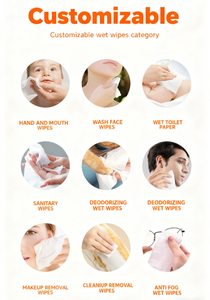Free Sample Dingji Eco-Friendly Baby Wet Wipes 80pcs Professional Cleansing Face Wipes Soft Non-Woven 15x20cm <strong>Pamper</strong> - Product Image 3