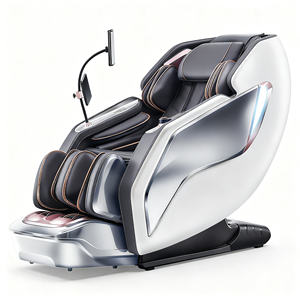 Silla de masaje eléctrica de lujo C50 de doble núcleo 8D gravedad cero Calefacción de <span class=keywords><strong>fisioterapia</strong></span> infrarroja plegable y portátil para uso doméstico - Product Image 2