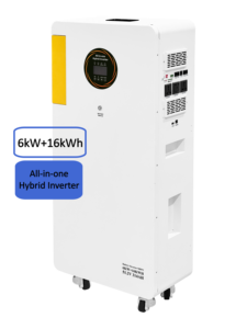 6kW All-in-One Hybrid Grid Solar Energy Storage System 16kWh 51.2V 314Ah <b>Battery</b> with 9000W PV MPPT for Home <b>Backup</b> - Product Image 1