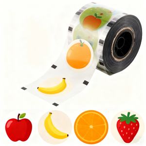 Customized Print Logo Membrane Waterproof CPP/PET Boba <b>Bubble</b> Tea Milk Plastic <b>Roll</b> Packaging Cup Sealing Film for Cups - Product Image 1
