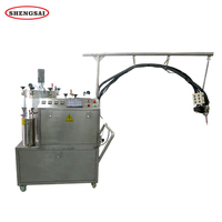 AB mélange de matériaux machine de remplissage automatique de colle PU basse pression équipement de production machine de mousse de coussin de semelle intérieure PU