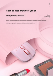 Cute 4 Buttons Ergonomic Design Lightweight 2.4G Wireless Optical Mini <b>Mouse</b> Fot Laptop <b>Computer</b> - Product Image 6