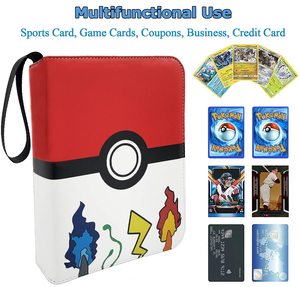 Pochette de collection <span class=keywords><strong>Pikachu</strong></span> Toploader 4 à 9 poches pour cartes à collectionner Pokémon, classeur, porte-documents, album - Product Image 6