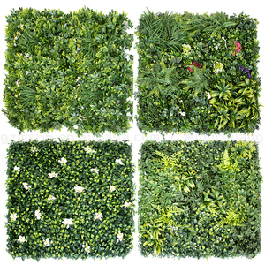 Muro Vertical de Plantas Mixtas Personalizado, Jardín de Boj <span class=keywords><strong>Artificial</strong></span>, Pared de Plantas Artificiales de Plástico, <span class=keywords><strong>Seto</strong></span> de Follaje Verde <span class=keywords><strong>Artificial</strong></span> - Product Image 4