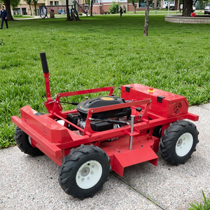 Electric Self-Propelled 4-Stroke <strong>Lawn</strong> <strong>Mower</strong> DIY Cordless Remote Control Lawnmower for Home Use - Product Image 3