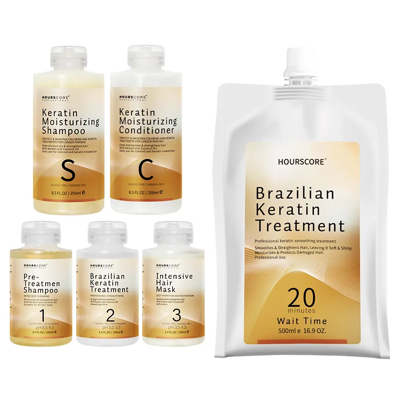 Groothandel Haarrelaxer Stijltang Crème Pure Bio Straighter Cure Lotion Nano Braziliaanse Keratine Haarbehandeling