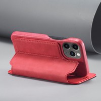 Étui de téléphone en cuir pliable LC.IMEEKE avec porte-cartes pour iPhone 12 Mini, étui de téléphone en PU