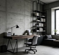 FULLSUMMER Servicio de Diseño de Interiores para el Hogar, Personalización Completa de la Casa, Diseño Integral de Hotel de Estilo Industrial Minimalista