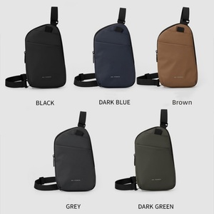 MKW7384 Nylon Men's Chest <strong>Bag</strong> Lightweight Waterproof Shoulder <strong>Bag</strong> Portable Multi-Pocket Phone Crossbody <strong>Bag</strong> for Sports Riding - Product Image 5