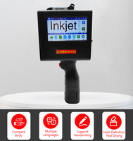 Imprimante jet d'encre éco-solvant à double cartouche, codeur portable pour l'industrie de l'emballage et la logistique professionnelle