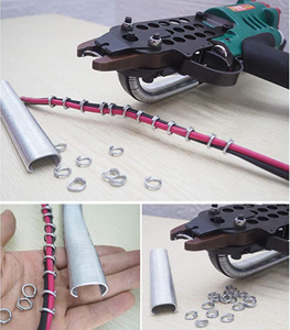 C760A C17 Pistolet à clous pneumatique à SC-660 avec agrafe de serrage et de clipsage Outil à anneau de porc pour diverses applications de pistolet à clous - Product Image 5