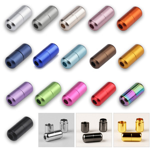 アルミ色つや消し金属カプセルネクタイフリー交換用オールシーズンアクセサリー - Product Image 1