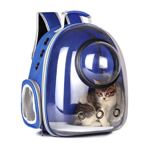 Hot Selling Transparent Backpack Cat Bag Go Out Portable Space Capsule Pet Backpack