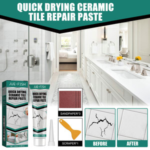 Nettoyant liquide avec logo personnalisé pour réparation de <span class=keywords><strong>carrelage</strong></span> et de pierre baignoire meubles en marbre fissures de toilette pâte adhésive à séchage rapide en porcelaine - Product Image 3