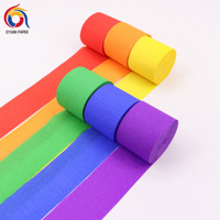 Guirlandes en papier crépon violet-or, 8 rouleaux, pour la fête des mères, les remises de diplômes, les anniversaires, les mariages, les fêtes de mariage, les décorations de fête