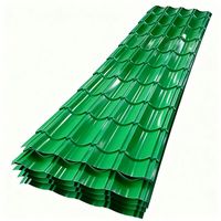 Tôles de Toiture Ondulées en Acier Prépeint (PPGI, PPGL, Galvalume) de 0,5 mm, 0,6 mm, 0,7 mm pour Matériaux de Construction