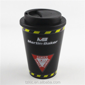 Tasse à café en plastique à Texture mate, tasse réutilisable à <span class=keywords><strong>Double</strong></span> paroi - Product Image 2