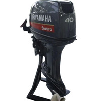 Moteur hors-bord standard Yamaha 2 temps 40 CV à manette, arbre long, moteur hors-bord à jet 40 CV Enduros