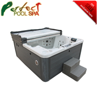 Spa Balboa Touch4 pour 5 personnes, bain à remous extérieur de luxe, spa de massage pour les centres de villégiature