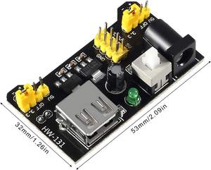 830 MB102 Solderless per il modulo di alimentazione Breadboard 3.3V/5V scheda dimostrativa di prototipazione e kit - Product Image 1