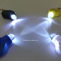 Detektor Uang Mini Laris Manis, Senter LED Plastik dengan Lampu UV Mini, Gantungan Kunci Portabel, Cocok untuk Hadiah Bisnis