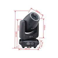 AOPU - Láser Profesional LED de un Solo Haz para Efectos Escénicos, 5000mw, DMX, Luz Láser Móvil, Escaneo Láser RGB