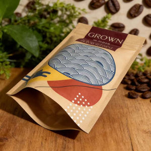 Sachet debout personnalisé de qualité alimentaire pour l'emballage du café, sachet de poudre de matcha, emballage de noix - Product Image 4