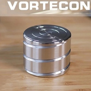 Vortecon Nouveaux Jouets de Bureau Cinétiques en Alliage d'Aluminium, Gyroscope Rotatif Anti-Stress et Hypnotique, Spinners de Doigts pour Adultes et Enfants, Cadeaux - Product Image 3