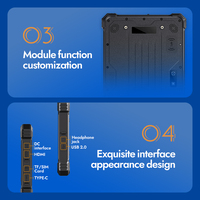 Tablet Industrial Robusta CENAVA de 8/10 Pulgadas para Exteriores con Sistema Android 10/11/13, Alto Brillo, NFC y GPS