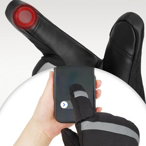 Salvatore guanti in pelle riscaldata impermeabile e antivento per gli uomini e le donne per lo sci ciclismo batteria ricaricabile per l'inverno - Product Image 6