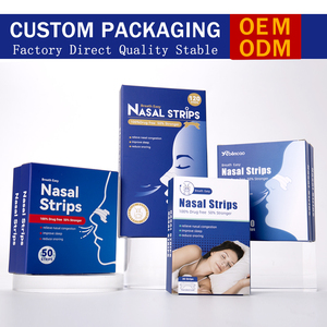 Respirez la bonne bande nasale Fourniture de soins de santé <span class=keywords><strong>Solution</strong></span> anti-ronflement pour une meilleure qualité de sommeil Soulagement de la respiration de la congestion nasale - Product Image 4