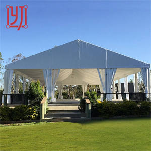 Carpa para Eventos y Bodas al Aire Libre, Transparente, de Gran Espacio, Blanca, para 300, 500 y 800 Personas - Product Image 3