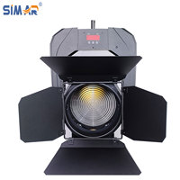 Caméra vidéo professionnelle motorisée OEM M-200WSD 200W avec zoom et mise au point électriques, lumière LED pour studio photo