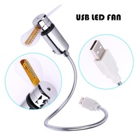 Nouveau ventilateur d'horloge USB avec fonction d'affichage de l'heure et de la température en temps réel, produits gadgets sympas pour ordinateur portable PC, livraison directe