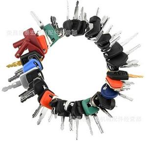 50-Key <b>Set</b> For Heavy Construction Equipment Volvo Jcb Komatsu Caterpillar John Deere Metal <b>Tool</b> <b>Set</b> For Construction Work - Product Image 5