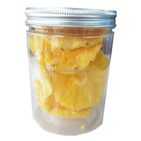 Handgeplukte gedroogde ananasplakjes - originele smaak, fruitchips, zonder toevoegingen, perfect om in water te laten weken