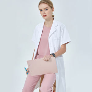 Uniformes médicos de enfermería exclusivos, ropa de trabajo para Hospital de mascotas, ropa exfoliante de belleza, abrigo quirúrgico, bata de laboratorio Blanca De ciencia - Product Image 2
