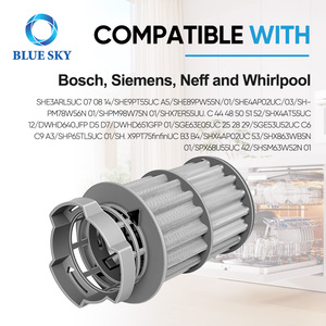 Micro-filtre pour <span class=keywords><strong>lave</strong></span>-<span class=keywords><strong>vaisselle</strong></span>, tamis fin 645038 AP4339631, compatible avec Bosch <span class=keywords><strong>Siemens</strong></span> Neff Constructa 00651097 651097 - Product Image 5