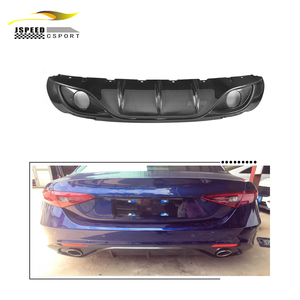 Diffusore Posteriore in Fibra di Carbonio per <span class=keywords><strong>Alfa</strong></span> <span class=keywords><strong>Romeo</strong></span> Giulia Sport 2016-2018 - Product Image 1