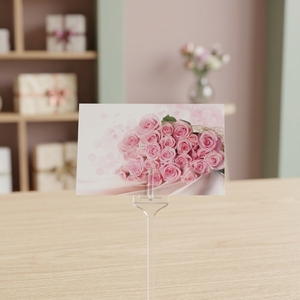 Porte-cartes moderne spécial, à tête inclinée/droite, de bonne qualité, pour la remise des diplômes, les mariages, la fête des mères, la Saint-Valentin, les anniversaires - Product Image 1