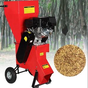 果樹園の枝と葉のクラッシャーメーカーハンドプッシュ小型ガソリンブランチクラッシャー - Product Image 2