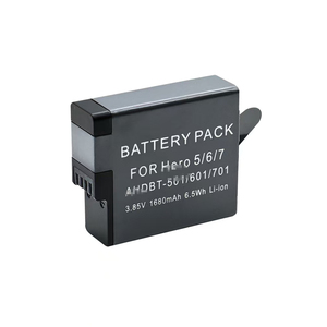 <span class=keywords><strong>Batterie</strong></span> de caméra d'action haute capacité AH DBT-501 AH DBT-601 AH DBT-701 pour G Pro <span class=keywords><strong>Hero</strong></span> 5/6/<span class=keywords><strong>7</strong></span> - Product Image 1