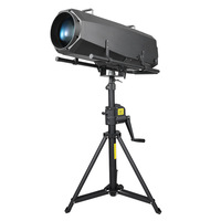 Projecteur de scène LED étanche 1200W avec faisceau longue portée pour l'éclairage paysager et protection contre la surchauffe