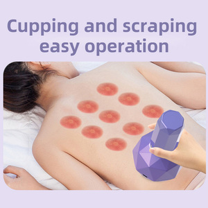 Handheld Gua Sha Heating Therapy <strong>Instrument</strong> Electric Scraping Vacuum Cupping Massager for Neck Manual Wireless - Product Image 3