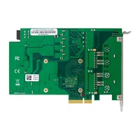 Kartu Akuisisi Gambar Server Jaringan PCI Express X4 I350 Dual Port Gigabit PoE+ (M12) Tersedia
