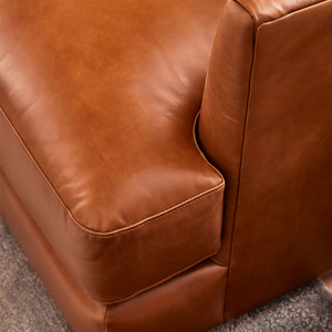 Canapé de salon <span class=keywords><strong>en</strong></span> forme de <span class=keywords><strong>L</strong></span>, design moderne, cuir orange de haute qualité, meubles de salon modernes de haute qualité - Product Image 5