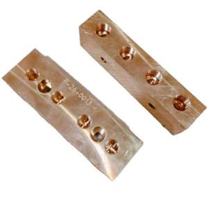 Tùy chỉnh điểm hàn súng kết nối các bộ phận đồng thau điện cực khối hình chữ nhật điện cực cho máy hàn điểm - Product Image 5