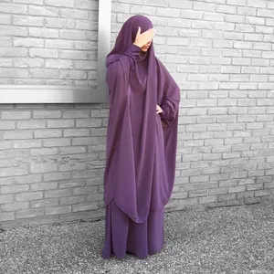 Roupas femininas de oração, f051 #, avaya borka, degin, roupas femininas abya, dubai, conjunto de roupas islâmicas, 2 peças
